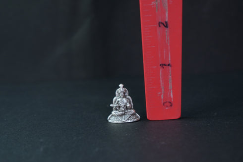 Pure Silver Antique Annapurana Devi Small 4.91G By Mahita Collections